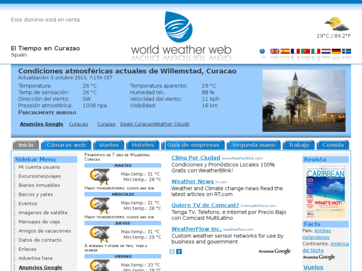 www.weathercuracao.com