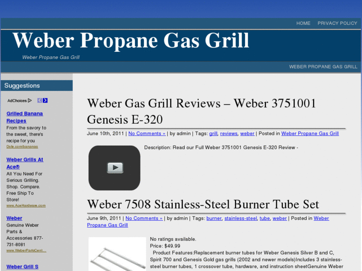 www.weberpropanegasgrill.com