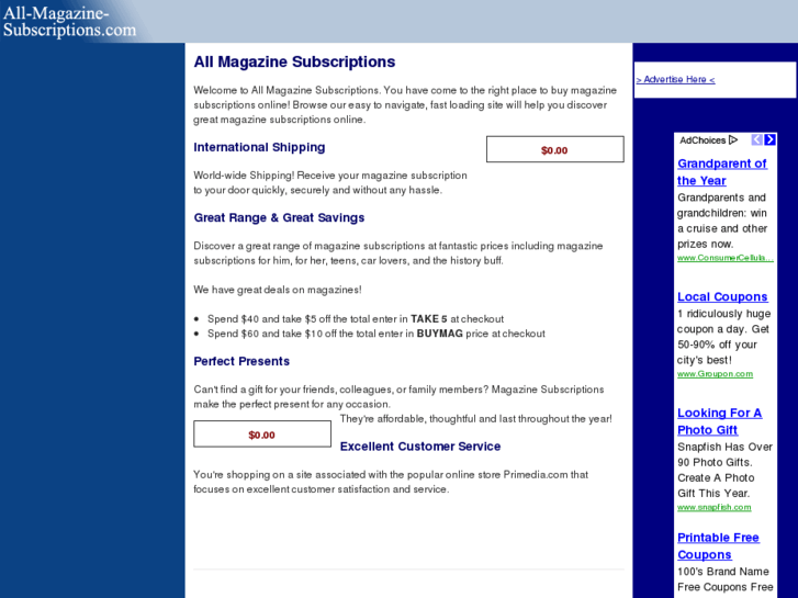 www.all-magazine-subscriptions.com