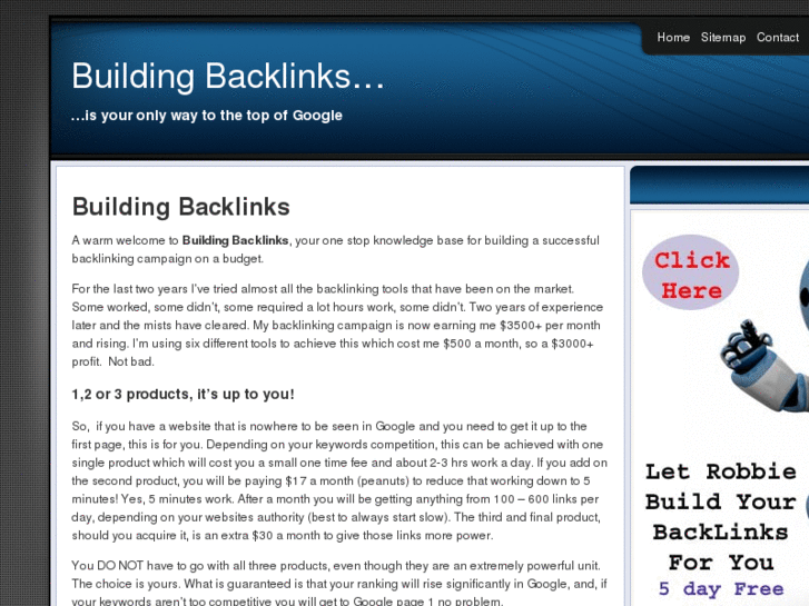 www.buildingbacklinks.com
