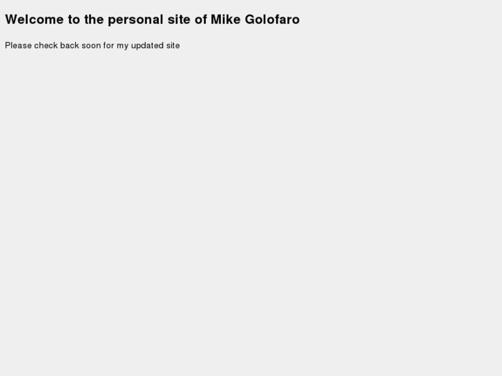 www.mikegolofaro.com
