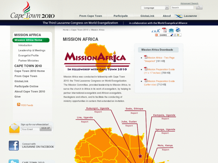 www.missionafrica2010.net