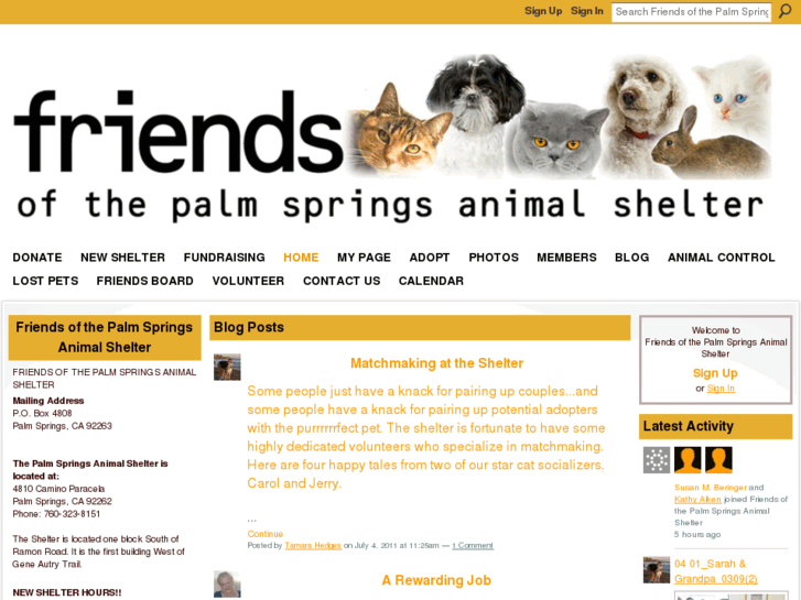 www.palmspringsanimalfriends.com