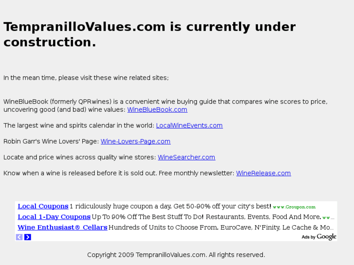 www.tempranillovalues.com