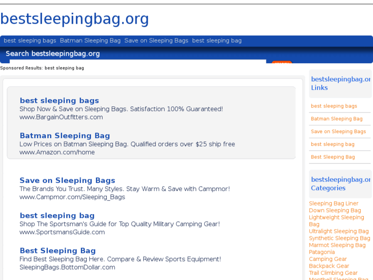 www.bestsleepingbag.org