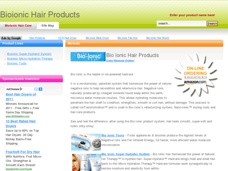 www.bioionichairproducts.com