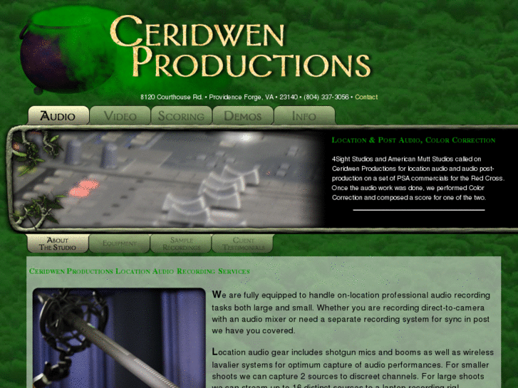 www.ceridwenproductions.com