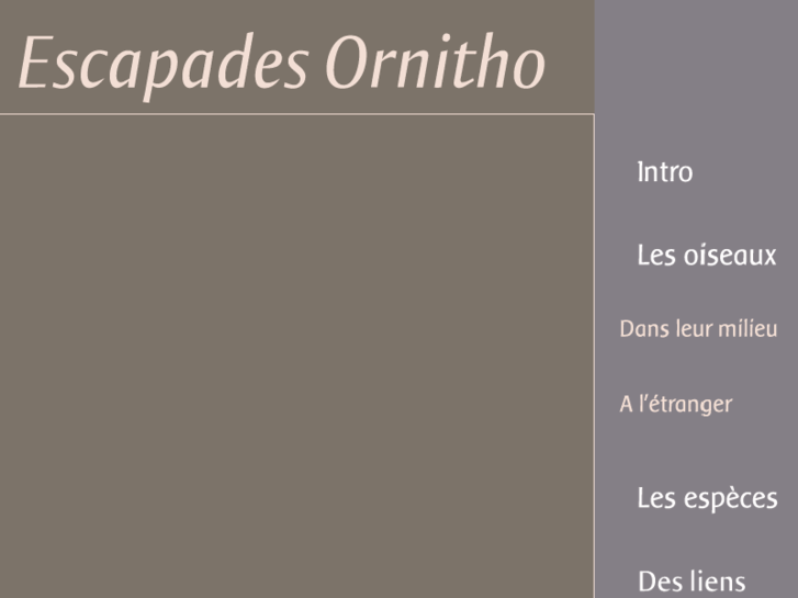 www.escapades-ornitho.net