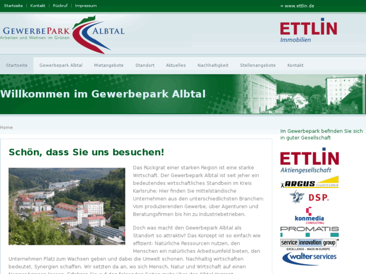 www.gewerbepark-albtal.de