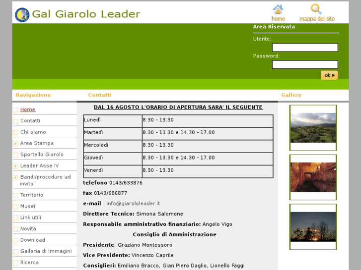 www.giarololeader.it