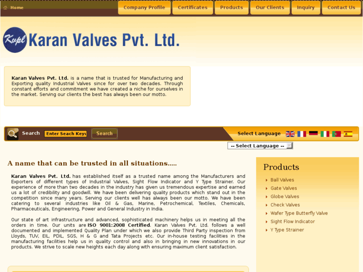 www.indiavalves.net