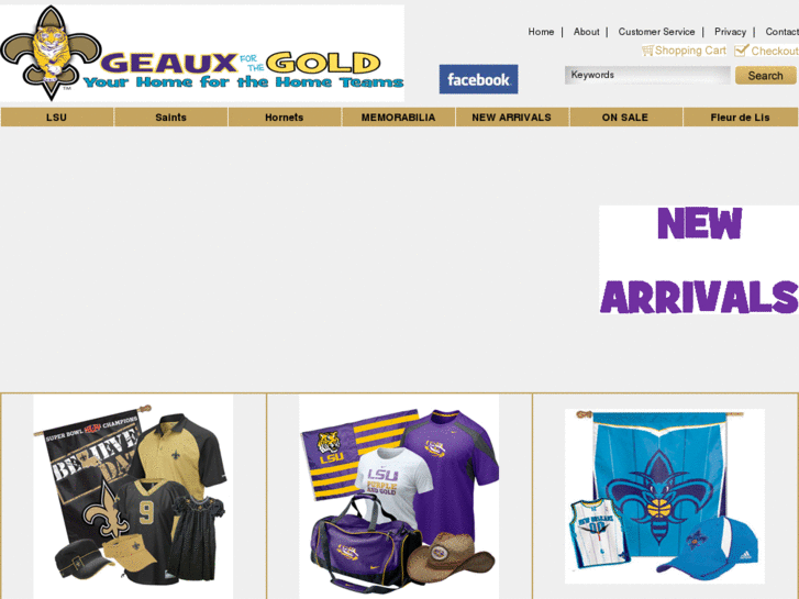 www.lsusaintsfanshop.com