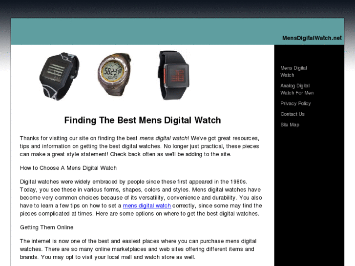 www.mensdigitalwatch.net