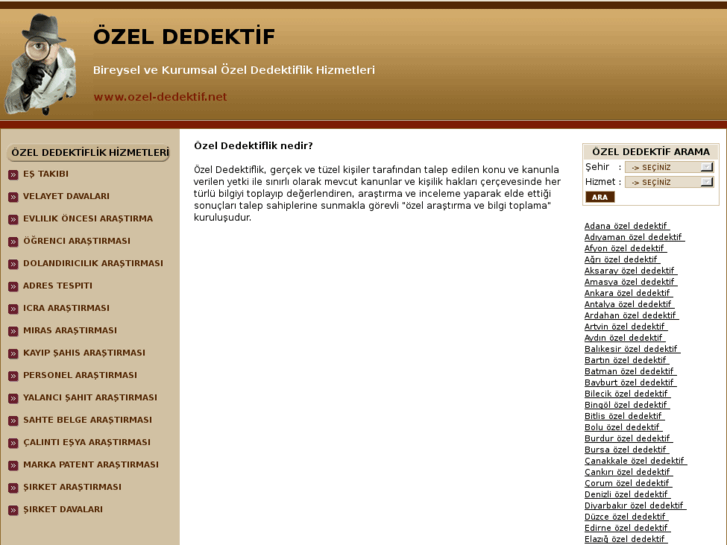 www.ozel-dedektif.net