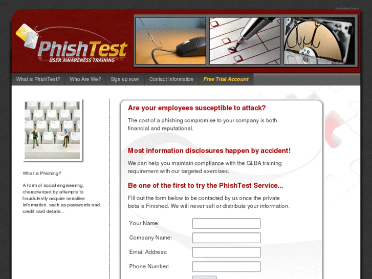 www.phishtest.com