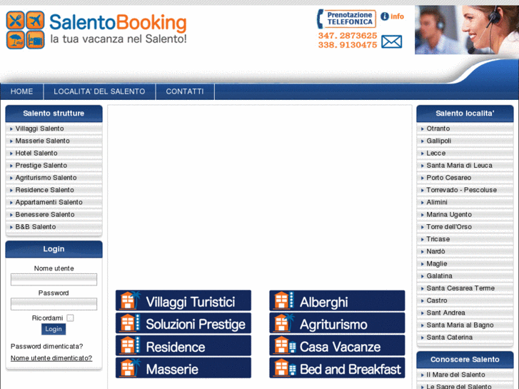 www.salentobooking.net