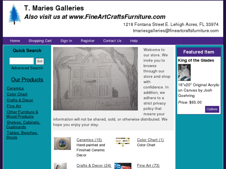 www.tmariesgalleries.com