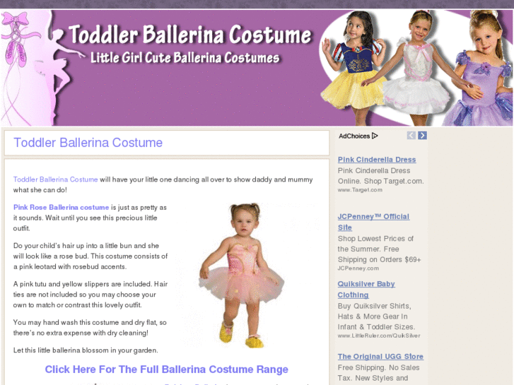 www.toddlerballerinacostume.com