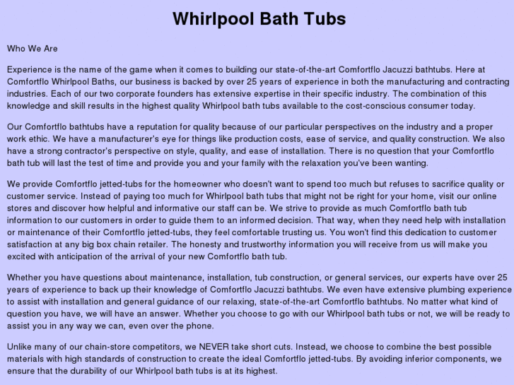 www.whirlpool-bath-tubs.com