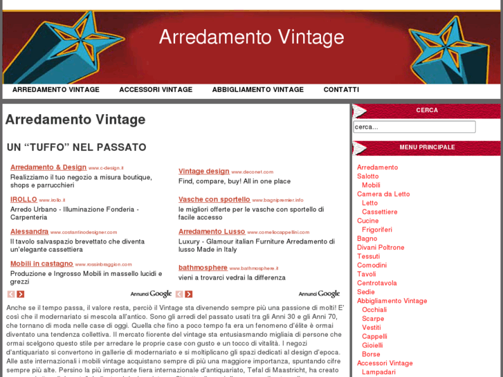 www.arredamentovintage.it