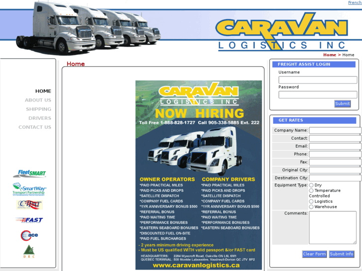 www.caravanlogistics.ca