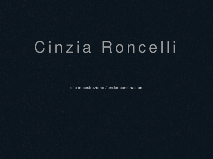 www.cinziaroncelli.com