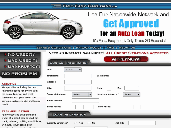 www.fast-easy-carloans.com