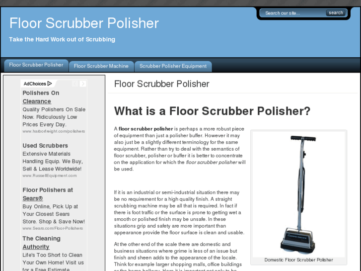 www.floorscrubberpolisher.org