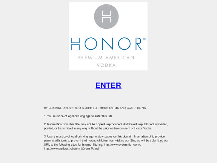 www.honorvodka.com