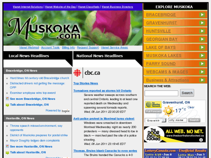 www.muskoka.net