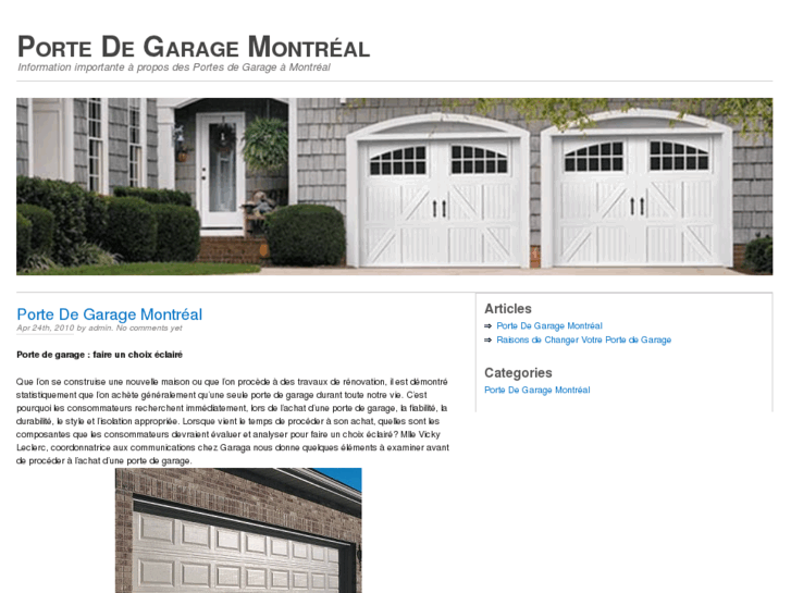 www.portegaragemontreal.com