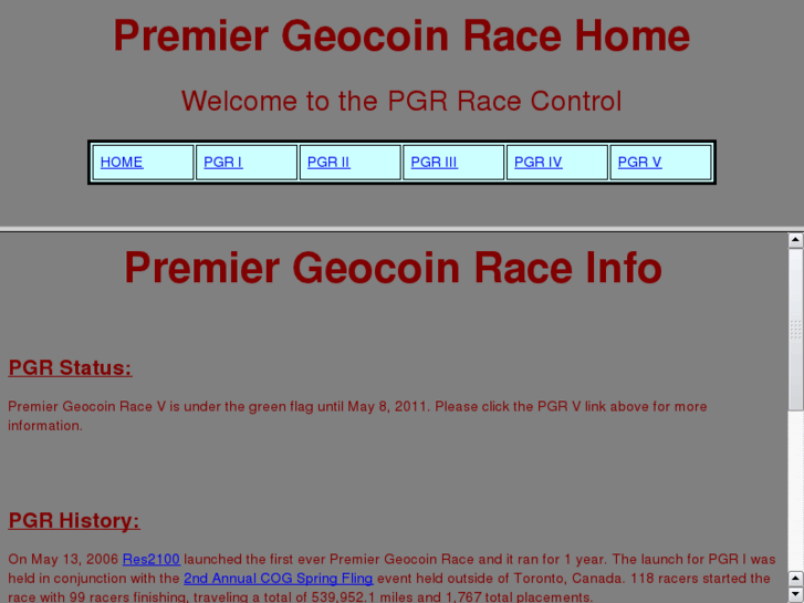 www.premiergeocoinrace.net