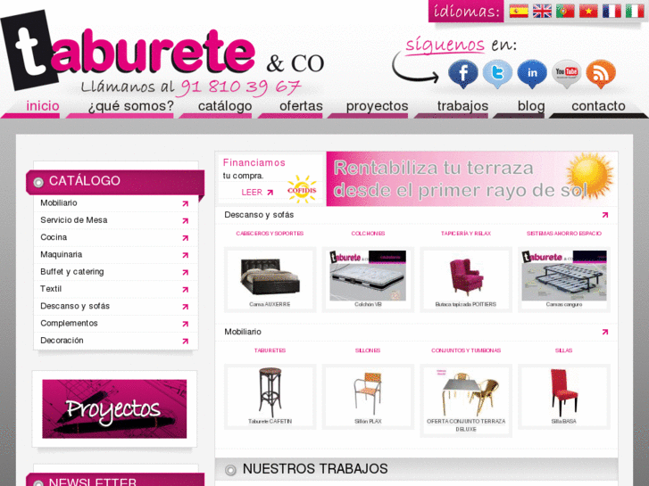 www.taburetecompany.com