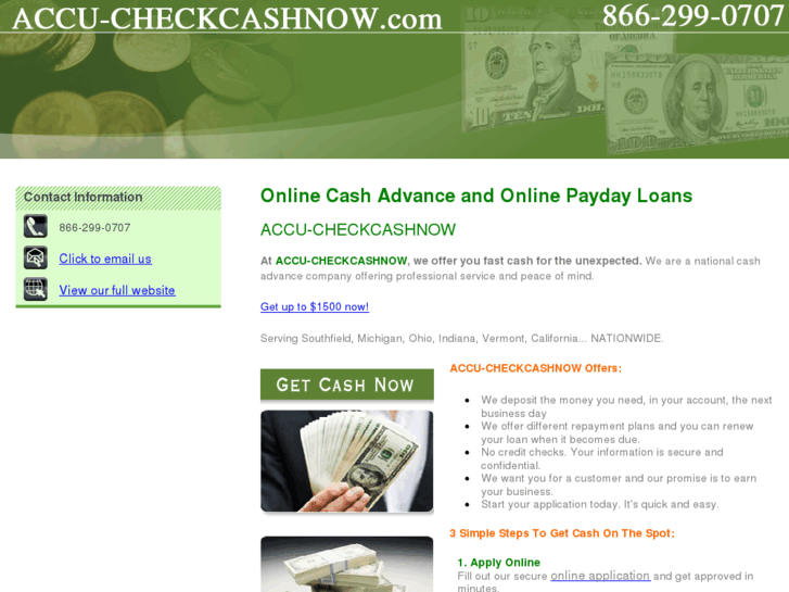 www.accucheckcashnow.com