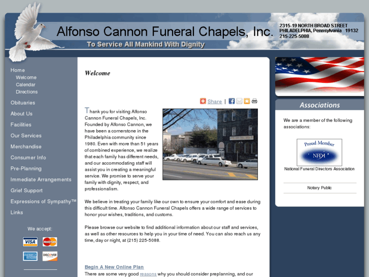 www.alfonsocannonfuneralchapels.com