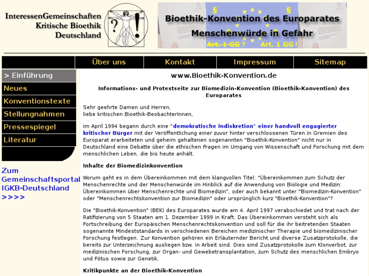 www.bioethik-konvention.de