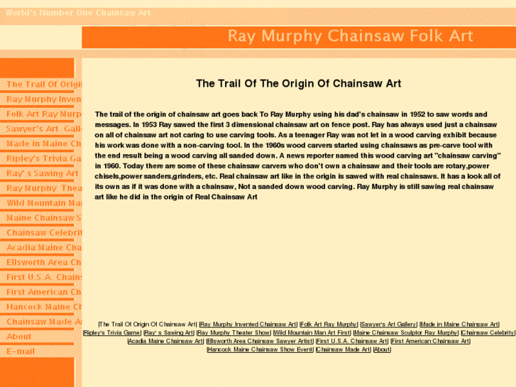www.chainsawraymurphyfolkart.com