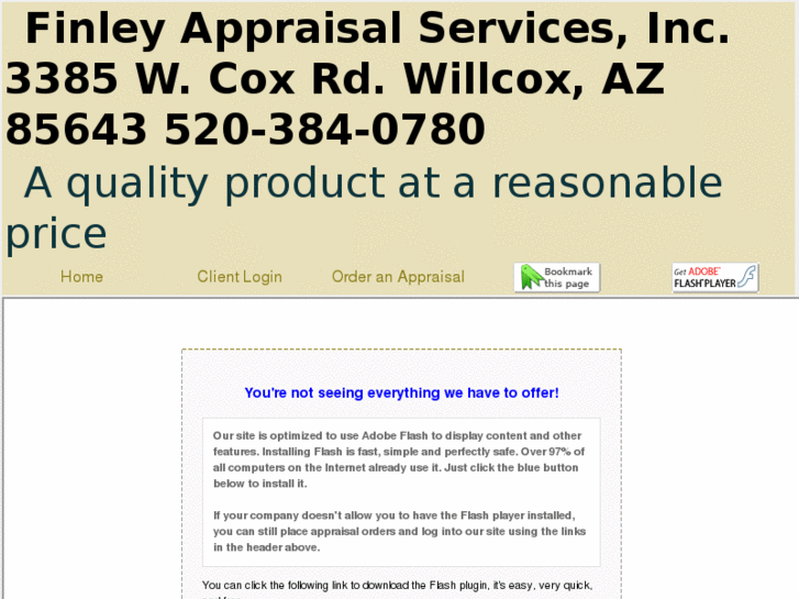 www.finleyappraisalservices.com