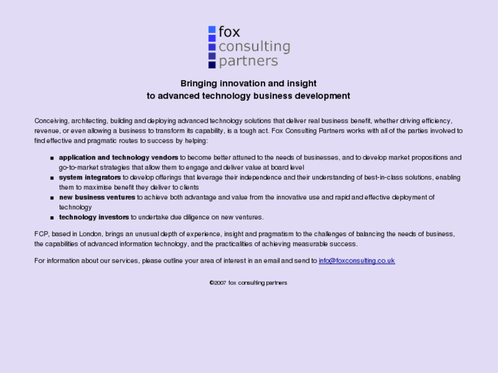 www.foxconsulting.co.uk