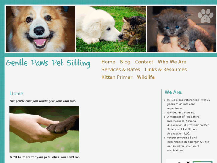 www.gentlepawspetsitting.com