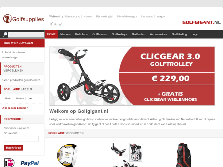 www.golfgigant.nl