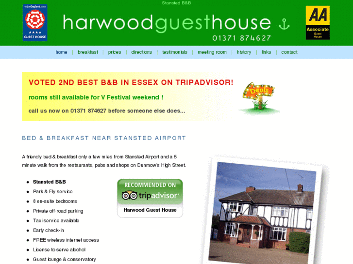 www.harwoodguesthouse.com