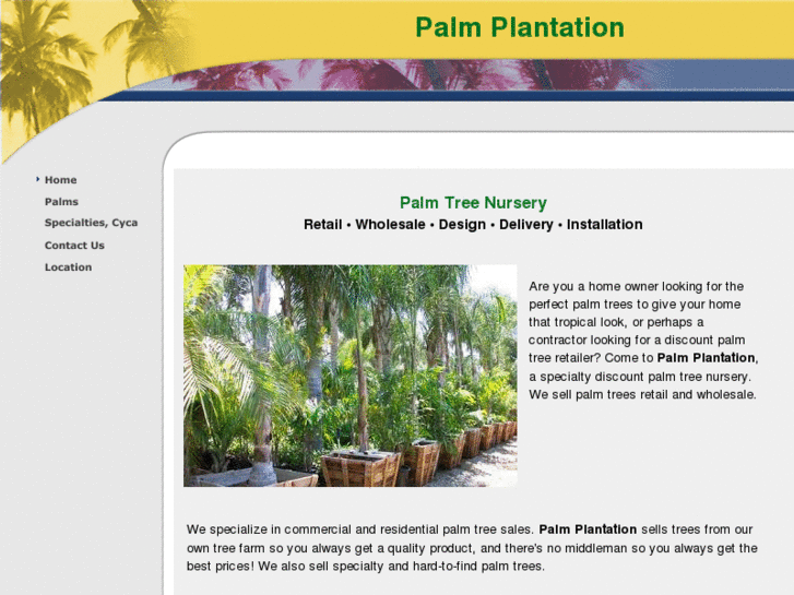 www.palmplantion.net