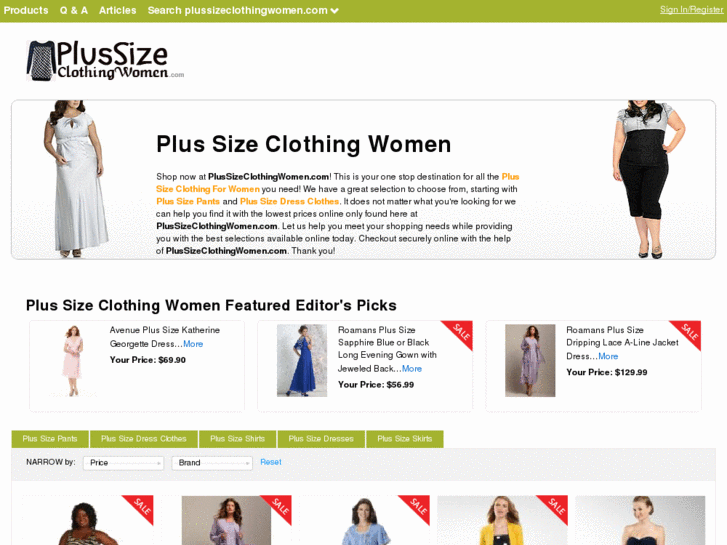 www.plussizeclothingwomen.com