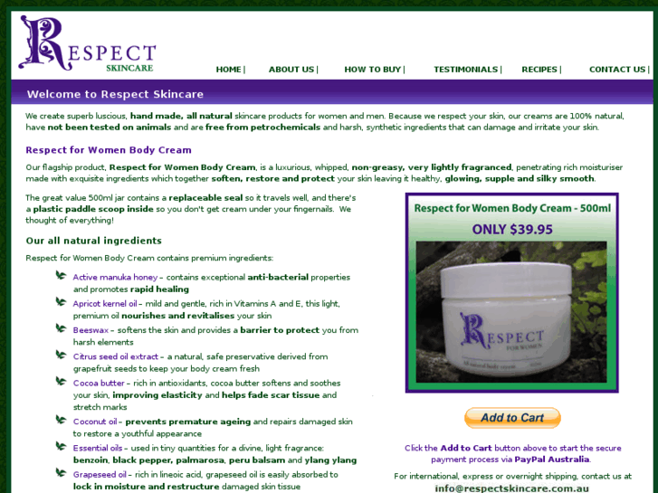 www.respectskincare.com