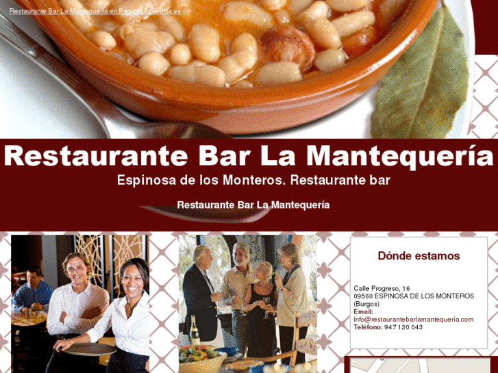 www.restaurantebarlamantequeria.com