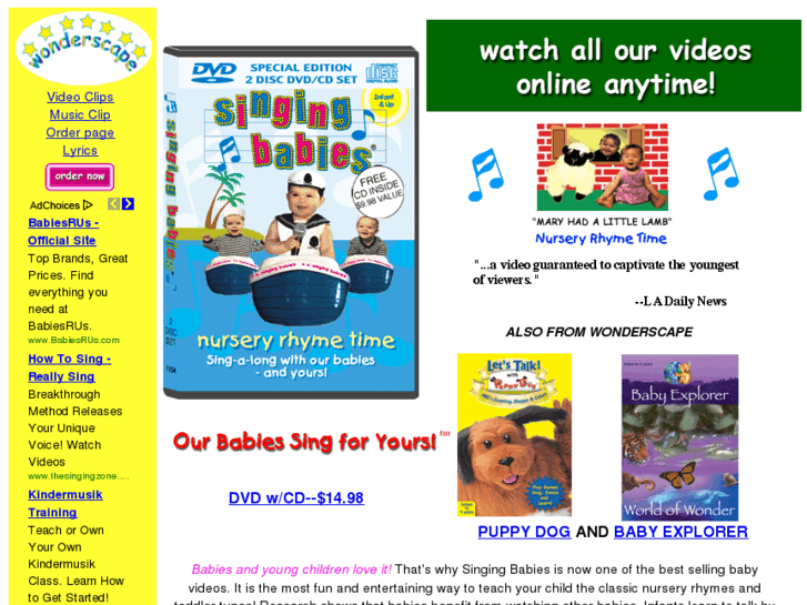 www.singingbabies.com