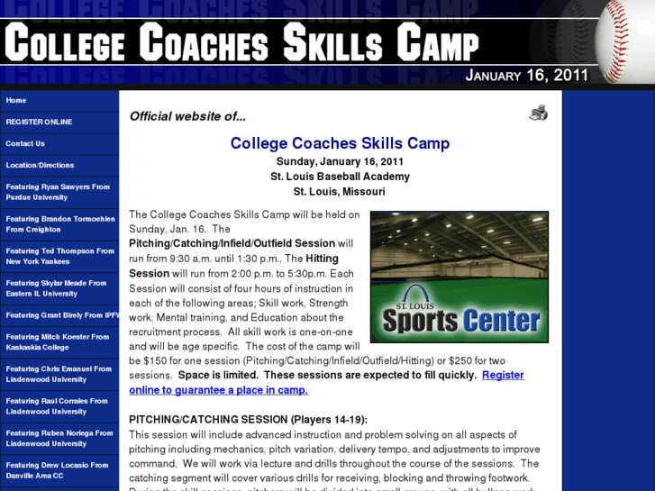 www.stlouisbaseballcamp.com