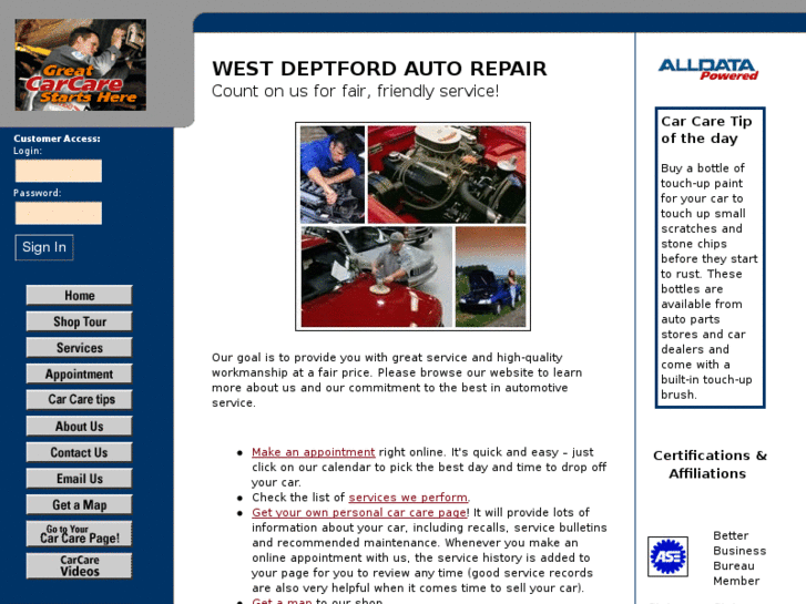 www.westdeptfordautorepair.com