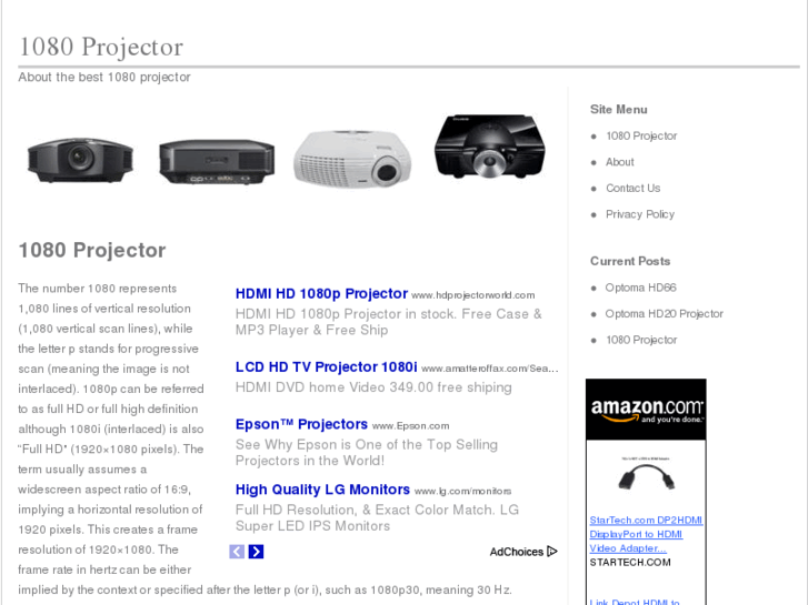 www.1080projector.net